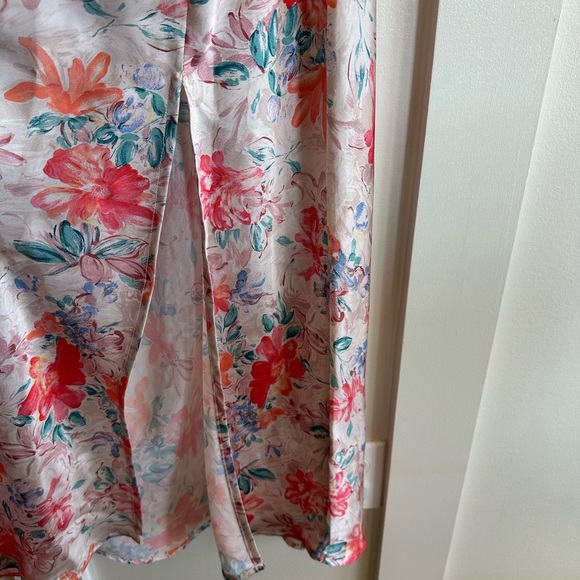 Pink Floral Slip Dress Paper Heart - Picture 2 of 5